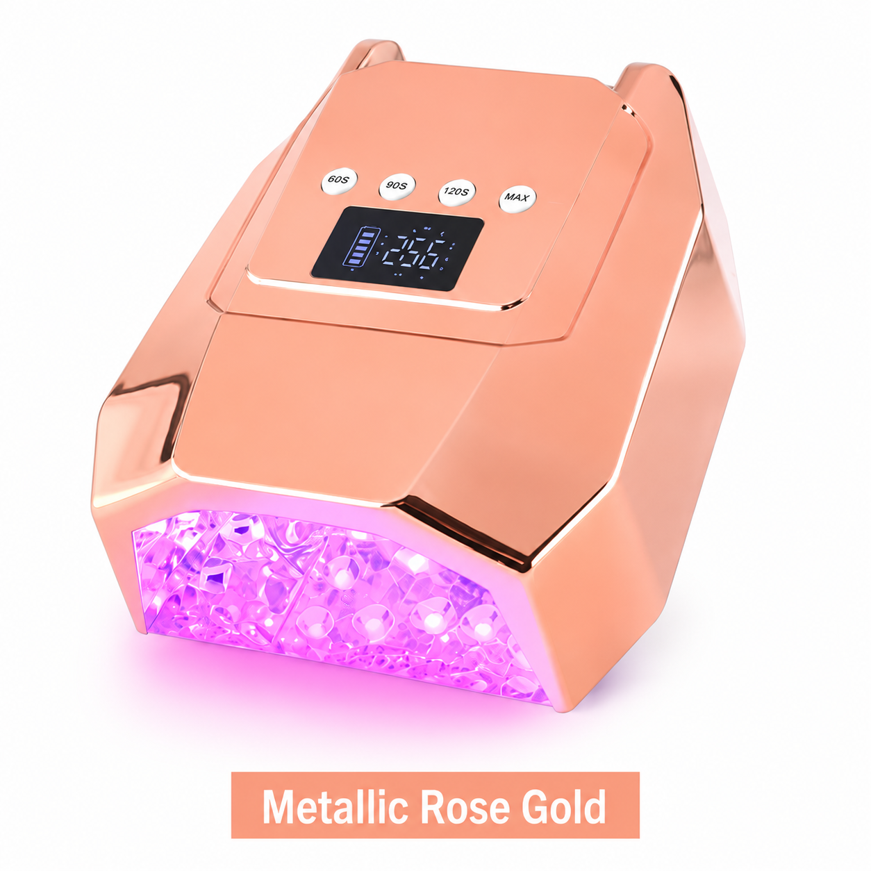 Metalic Rose Gold Led Lamp